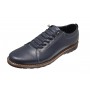 Pantofi barbati Casual Sport din piele naturala Bleumarin ASEBL